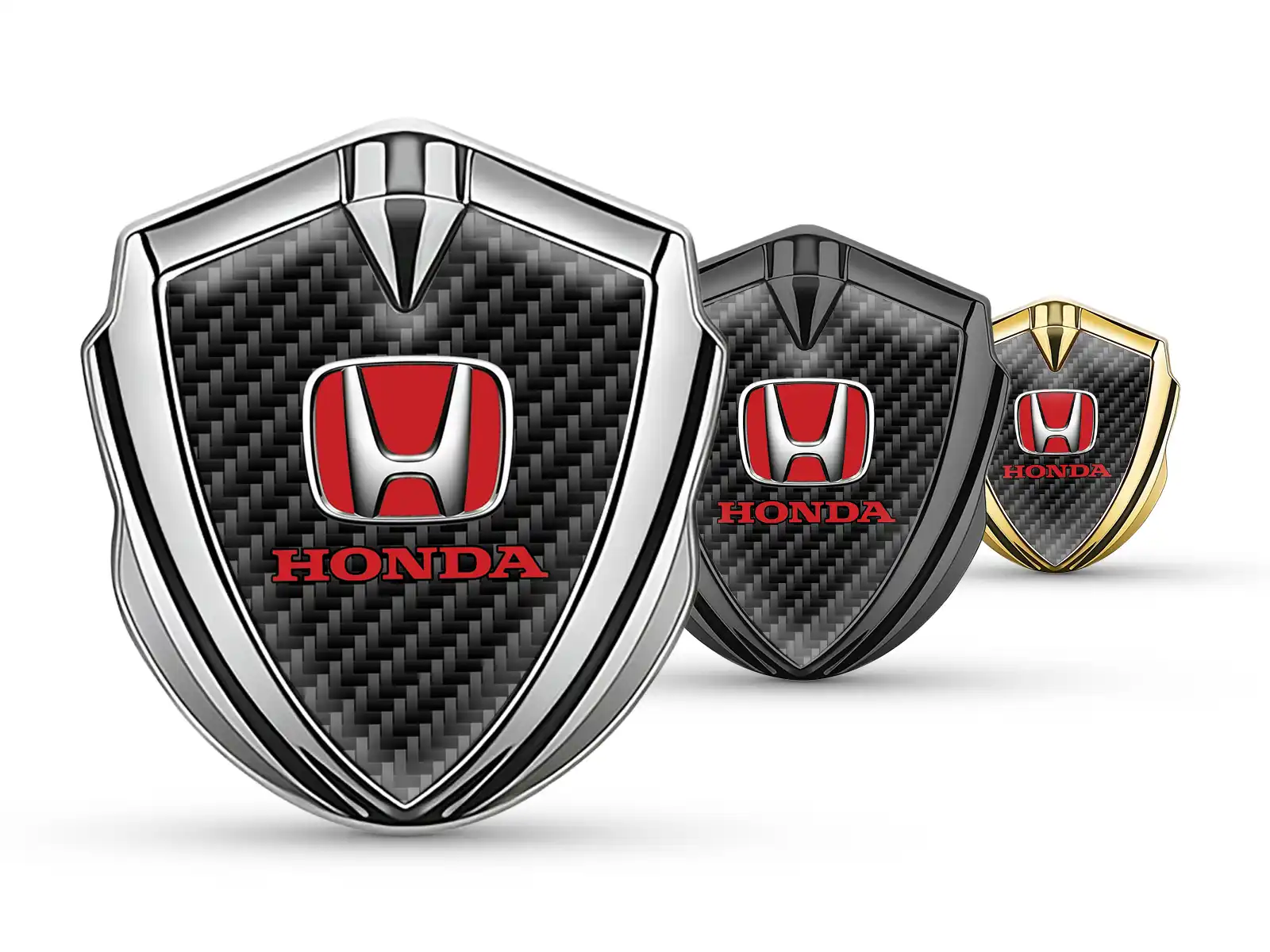 Honda Emblème Aile Insigne Look Course Brillant